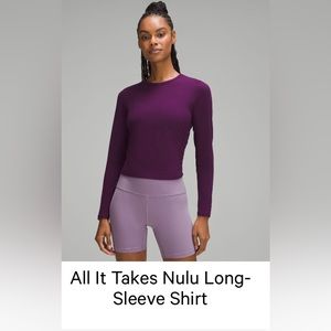 Lululemon Nulu Top